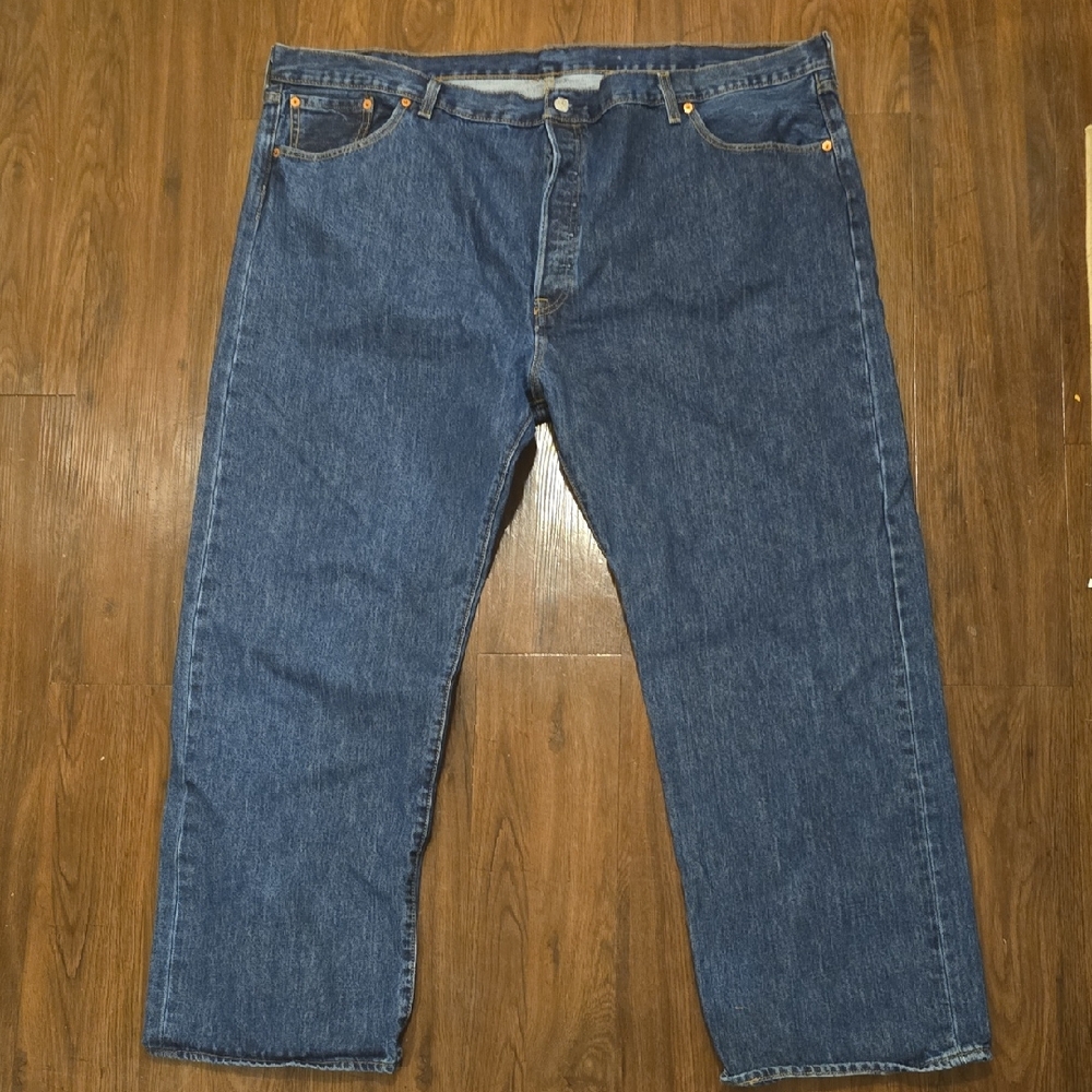 Levi's 501 Relaxed Fit Blue Jeans